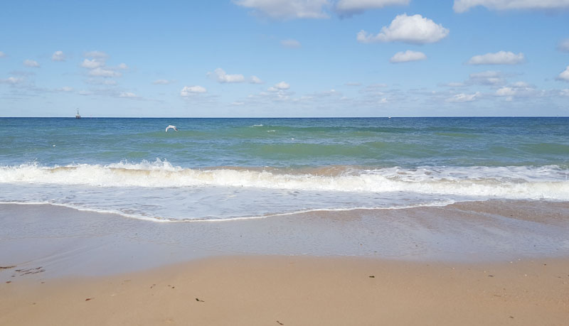 Courseulles-sur-mer et sa plage sublime ! 